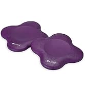 Gaiam Yoga Knee Pads (Set of 2) - Yoga Props and Accessories for Women / Men Cushions Knees and E...