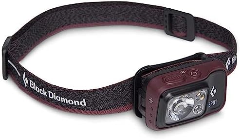 BLACK DIAMOND Equipment Spot 400 Lumen LED Headlamp (Bordeauz)