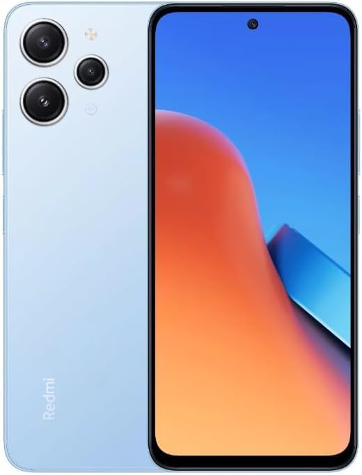 Xiaomi Redmi 12 4G LTE (256GB + 8GB) Factory Global Unlocked 6.67" 50mp Triple Camera (Tmobile Mint Tello Global) + Extra (w/Fast 51W Dual USB Car Charger) (Sky Blue + 51W Dual USB Car Charger)