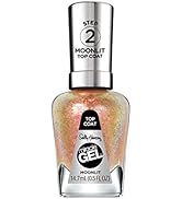 Sally Hansen Miracle Gel, Moonlit Top Coat, Long Lasting, Gel-Like Formula, No UV Lamp Needed, C...