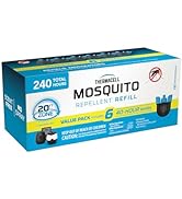 Thermacell Rechargeable Mosquito Repeller Refills; Advanced Repellent Formula Provides 20 Foot Pr...