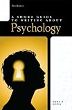 Image of A Short Guide to Writing About Psychology, 3rd Edition (The Short Guide Series)