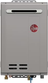 Rheem High Efficiency Non-Condensing Outdoor Tankless Liquid Propane Water Heater, 8.4 GPM