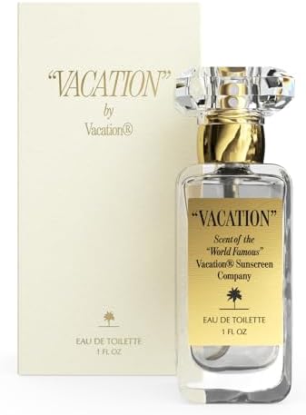 VACATION Eau de Toilette Perfume - Coconut Perfume for Women and Men - Clean Classic - Beach Perfume with Fruity Notes - 1 fl. Oz.