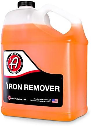 Adam's Polishes Iron Remover - Iron Out Fallout Rust Remover Spray for Car Detailing | Remove Iron Particles in Car Paint, Motorcycle, RV & Boat | Use Before Clay Bar, Car Wax or Car Wash