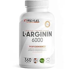 L-Arginin 360 Kapseln vegan - mit 6000 mg pflanzlichem L-Arginin aus Fermentation (davon 6000 mg reines L-Arginin) je Tages…