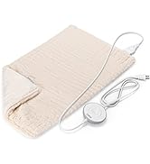 Pure Enrichment PureRadiance Luxury Heating Pad for Cramps, Back, Neck, & Shoulder Pain Relief,...