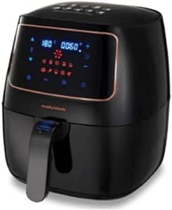 Morphy Richards 3L Digital Health Fryer, Rose Gold Collection, Rapid Air Technology, 8 Pre-Program Settings, Touch Screen, Fry, Bake, Roast &amp; Grill, 480005