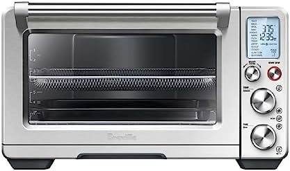 Breville the Smart Oven® Air Fryer Pro, Convection Countertop Oven, Air Fryer Toaster Oven Combo, BOV900BSS, Brushed Stainless Steel