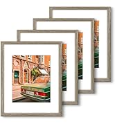 Golden State Art, 11x14 Picture Frame - for 8x10 Picture Frame with Mat or 11x14 Frame Without Ma...