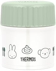 Thermos JBU-302B LTG Vacuum Insulated Soup Jar, 10.1 fl oz (300 ml), Miffy, Light Green