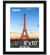 FIXSMITH 8x10 Picture Frame 1 Pack, Photo Frame with HD Plexiglass, Display Pictures 5x7 with Mat...