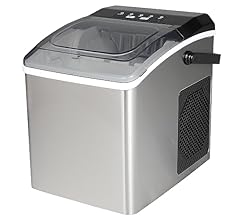 Koolatron Ice Maker | 11.7KG Countertop Ice Maker Machine | Ice Machine for Commercial Home Bar Office Kitchen Appliances |…