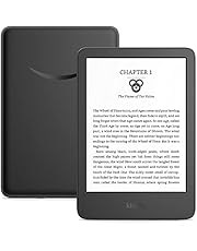 Kindle (2022 release) – The lightest and most compact Kindle, now with a 6” 300 ppi high-resolution display, and 2x the storage - Black