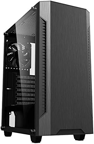 Gabinete Gamer Gamemax TG3602 Fortress TG Preto Full Window USB3.0/2.0 2 Fans Frontais S/RGB