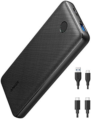 Anker Portable Charger, USB-C Power Bank 20000mAh with 20W Power Delivery, 525 Power Bank (PowerCore Essential 20K PD) for iPhone 15/15 Pro /15 Pro Max/14/14 Pro, Samsung, iPad Pro, and More