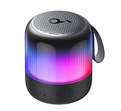 Soundcore Glow Mini Portable Speaker, Bluetooth Speaker with 360° Sound, Light Show, 12H Battery, Customizable EQ and Light…