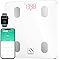 FITINDEX Smart Scale for Body Weight, FSA HSA Eligible Digital Bathroom Scale with BMI, Body Fat, Muscle Mass, 13 Body Composition, 400lb - White