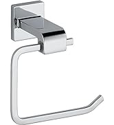 DELTA Ara Single Post Toilet Paper Holder, Polished Chrome, Bathroom Accessories, 77550 3.5 x 6.2...