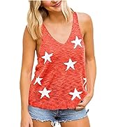 xxxiticat Women's Casual Star Tank Tops Long Sleeve Off The Shoulder Knitted Tunic Tops Boat Neck...