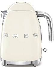 Smeg KLF03CRUK Electric Kettle, 1.7L, Cream