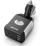 BESTEK 75W Power Inverter DC 12V to 110V AC Car Inverter Power Converter