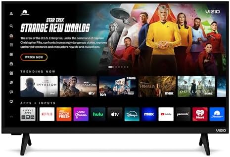 VIZIO 32-inch Full HD 1080p Smart TV with DTS Virtual: X, Alexa Compatibility, Google Cast Built-in, Bluetooth Headphone Capable, (VFD32M-08 New)