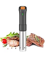 Inkbird Culinary Sous Vide ISV-200W Wi-Fi Precision Cooker 1000W Immersion Circulator with Stainless Steel Components Digital Interface Temperature and Timer for Kitchen