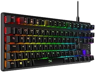 TECLADO GAMER MECANICO HYPERX ALLOY ORIGINS CORE PBT AZUL