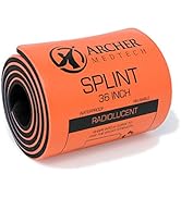 Archer MedTech Universal First Aid Splint. Premium Quality Moldable Aluminum Splint for Injury Im...