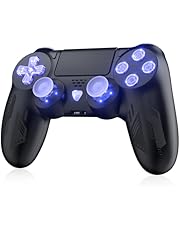 Bonacell Wireless Controller for Ps4 Gamepad with 6-Axis Motion Sensor Turbo Touch Pad Joystick for P-s4/pro/slim/PC Windows Wake-up function