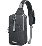 G4Free Sling Bag Sling Backpack Crossbody Chest Bag Daypack for Hiking Traveling