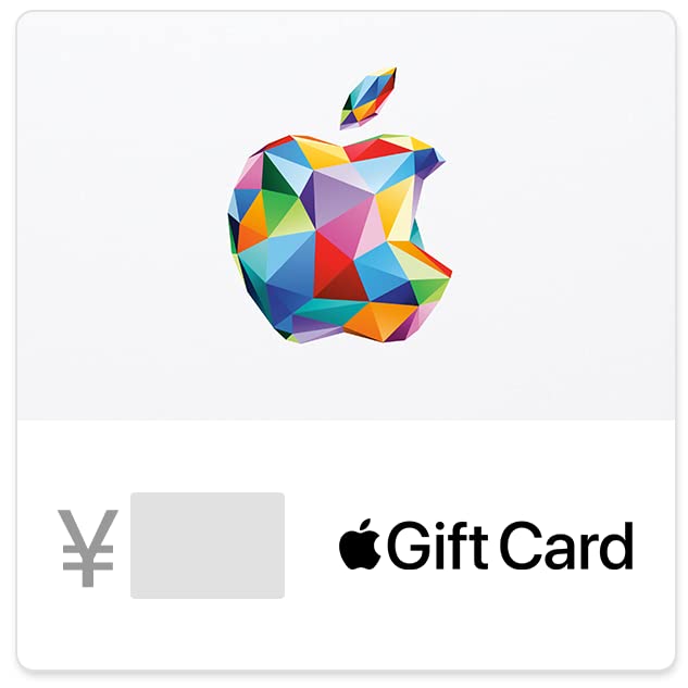 Apple Gift Card (Eメール送信)— App Store、iTunes、iPhone、iPad、AirPods、MacBook、アクセサリなどの購入に利用できます。