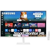 SAMSUNG 32-Inch M5 (M50D) Series FHD Smart Monitor with Streaming TV, Speakers, HDR10, Gaming Hub...