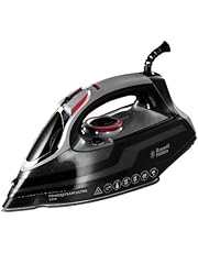 Russell Hobbs Power Steam Ultra Iron, Ceramic Non-stick soleplate, 210g Steam Shot, 70g Continuous steam, 350ml Water Tank, Self-clean, Anti-calc &amp; Anti-drip function, 3m Cord, 3100W, 20630