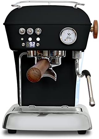 Ascaso Dream PID Programmable Home Espresso Machine w/Volumetric Controls, 120V (Dark Black)