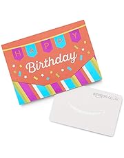Amazon.co.uk Gift Card in a Happy Birthday Mini Envelopes