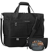 Maelstrom Gym Bag for Women,40L Travel Duffel Bag with Shoes Compartment and Wet Pocket,Waterproo...