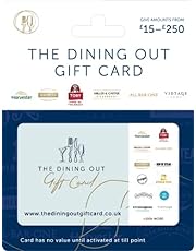 The Dining Out Gift Card - Delivered by Post