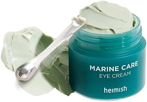 HEIMISH Marine Care Eye Cream 1.01fl.oz/30ml for Dark Circles and Wrinkles | Plant Stem Cell, Lifting, Eye Concentrate, Soothe Irritated Skin, Energizes Dry Skin