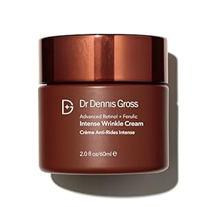 Dr Dennis Gross Advanced Retinol + Ferulic Intense Wrinkle Cream | Intensely Hydrating to Visibly Transform Skin and Repair the Moisture Barrier | 2 oz