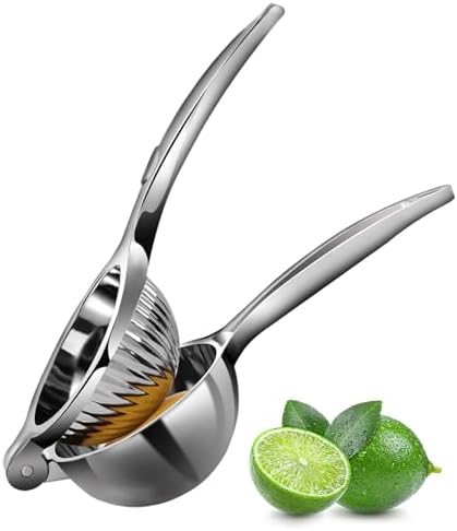 Rekix Lemon Squeezer, Heavy Duty Lemon Juicer, Lime Squeezer, Manual Citrus Press, Orange Juicer Handheld, Hand Press Fruit Juicer, Exprimidor De Limones