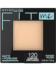 Maybelline New York Fit Me Matte &amp; Poreless Pressed Powder - Classic Ivory 120,0.29 Ounce