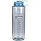 Nalgene HDPE Wide Mouth Water Bottle, Gray, 48 oz