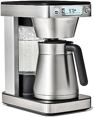 OXO Brew 12-Cup Coffee Maker With Podless Single-Serve Function,Silver
