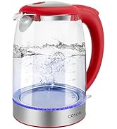 COSORI Electric Kettle, Tea Kettle Pot, 1.7L/1500W, Stainless Steel Inner Lid & Filter, Hot Water...