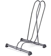 Delta Cycle Single Bike Stand Floor, Tool-Free Adjustable Bike Floor Stand for Mountain, Fat Tire...