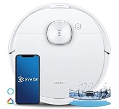 ECOVACS DEEBOT N8 Robot Vacuum Cleaner,dToF 2-in-1 Vacuum & Mopping,2300Pa Suction Power,Multi-floor Mapping, Virtual Bound…