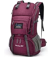 MOUNTAINTOP 40L Hiking Backpack for Women & Men Outdoor Travel Camping Day Pack with Rain Cover, ...