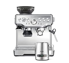 Breville the Barista Express Espresso Machine with Milk Jug Thermal, Coffee Machine with Grinder & Milk Frother, Cappuccino…